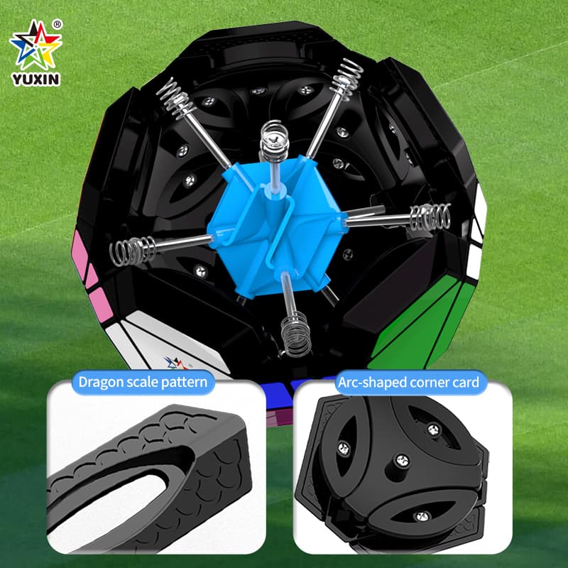 YuXin 20-Axis Soccer Cube - Black image 8