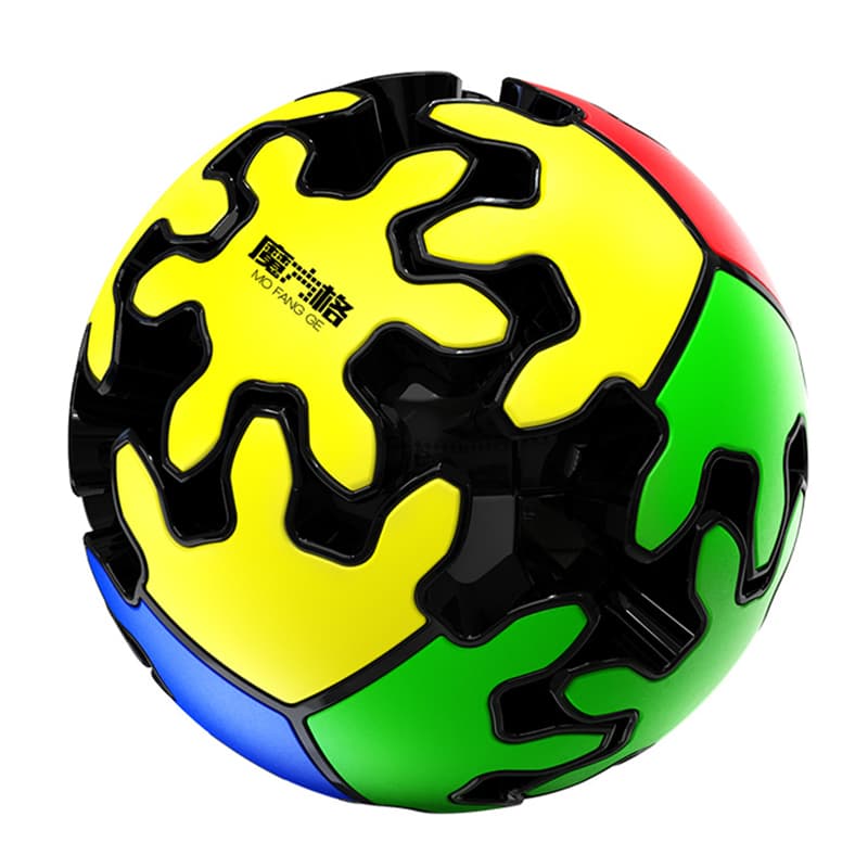 QiYi 2x2 Gear Ball - Black image 1