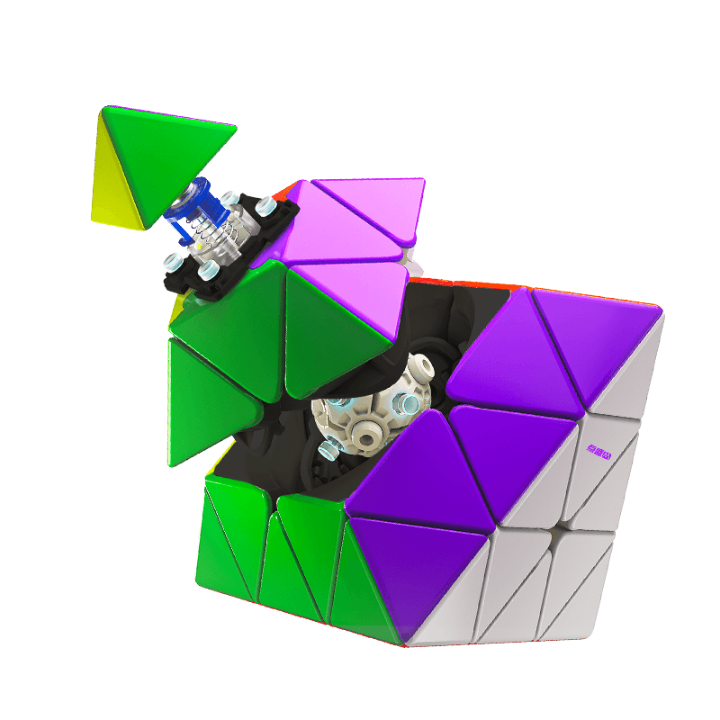 DianSheng Core-Magnetic Corner Turning Octahedron(CTO) - Black Internal image 1