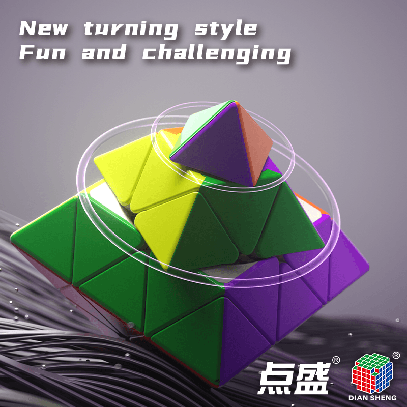 DianSheng Corner Turning Octahedron(CTO) - Black Internal image 9