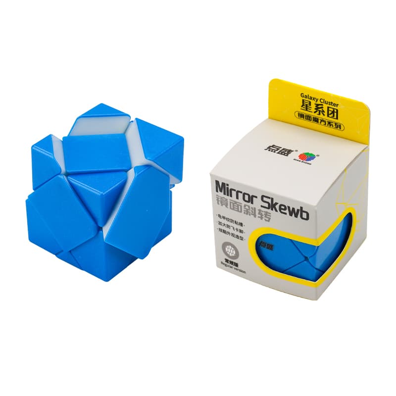 DianSheng Mirror Skewb - Blue image 3