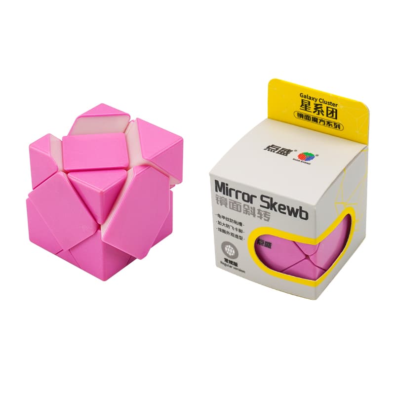DianSheng Mirror Skewb - Pink image 3