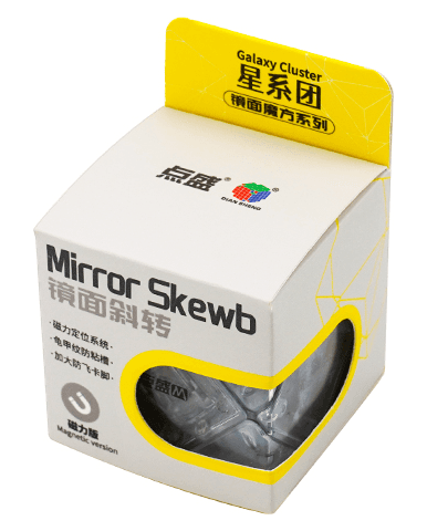 DianSheng Mirror Skewb Magnetic - Transparent image 2