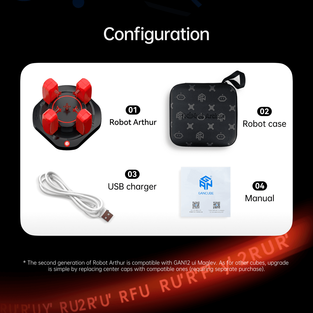 GAN Robot Arthur - Black-Red image 15
