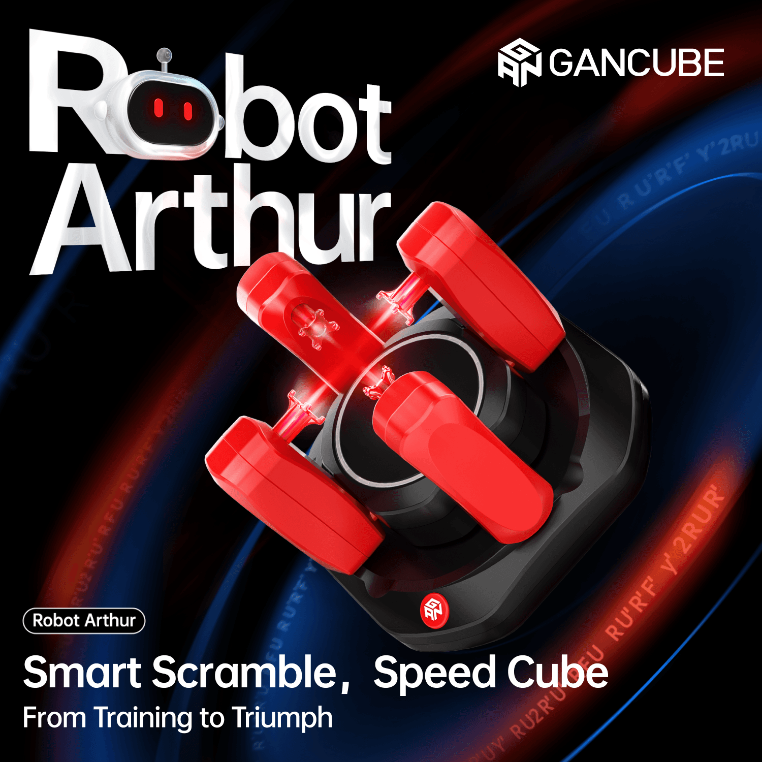 GAN Robot Arthur - Black-Red image 16