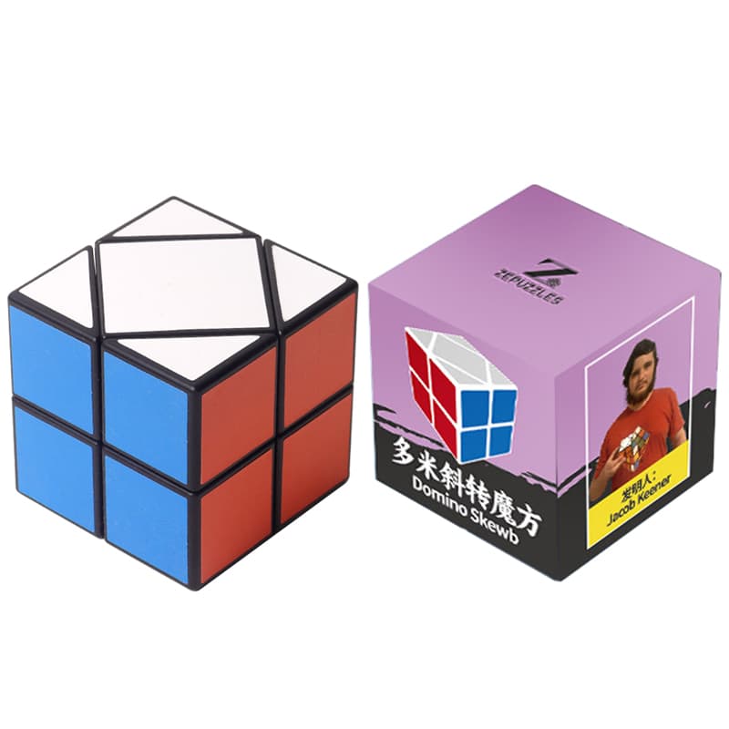 Zee Domino Skewb - Black image 2