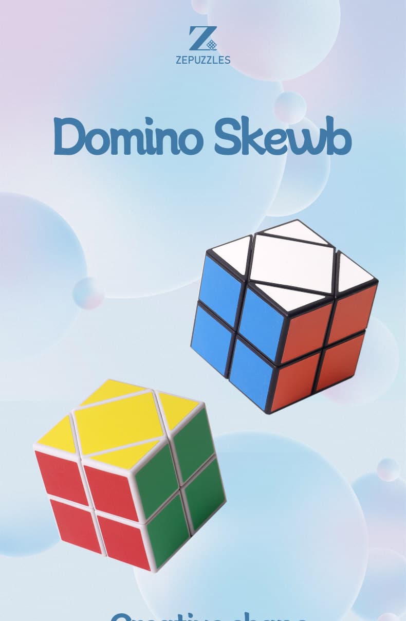 Zee Domino Skewb - Black image 3