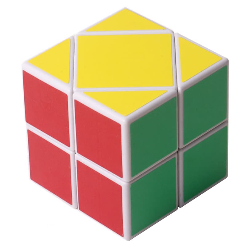 Zee Domino Skewb - White