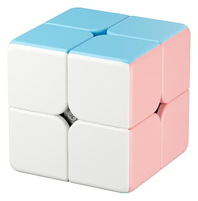 YJ Macaron 2x2 Cube - Stickerless image 1