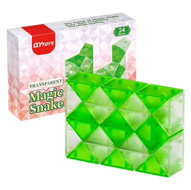 QiYi 24-Block Magic Snake - Trans.Green