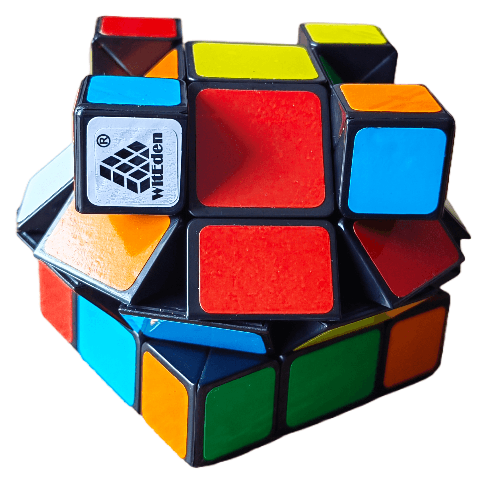 WitEden 3x3x3 Mixup Edge-rebuilt Cube - Black image 9