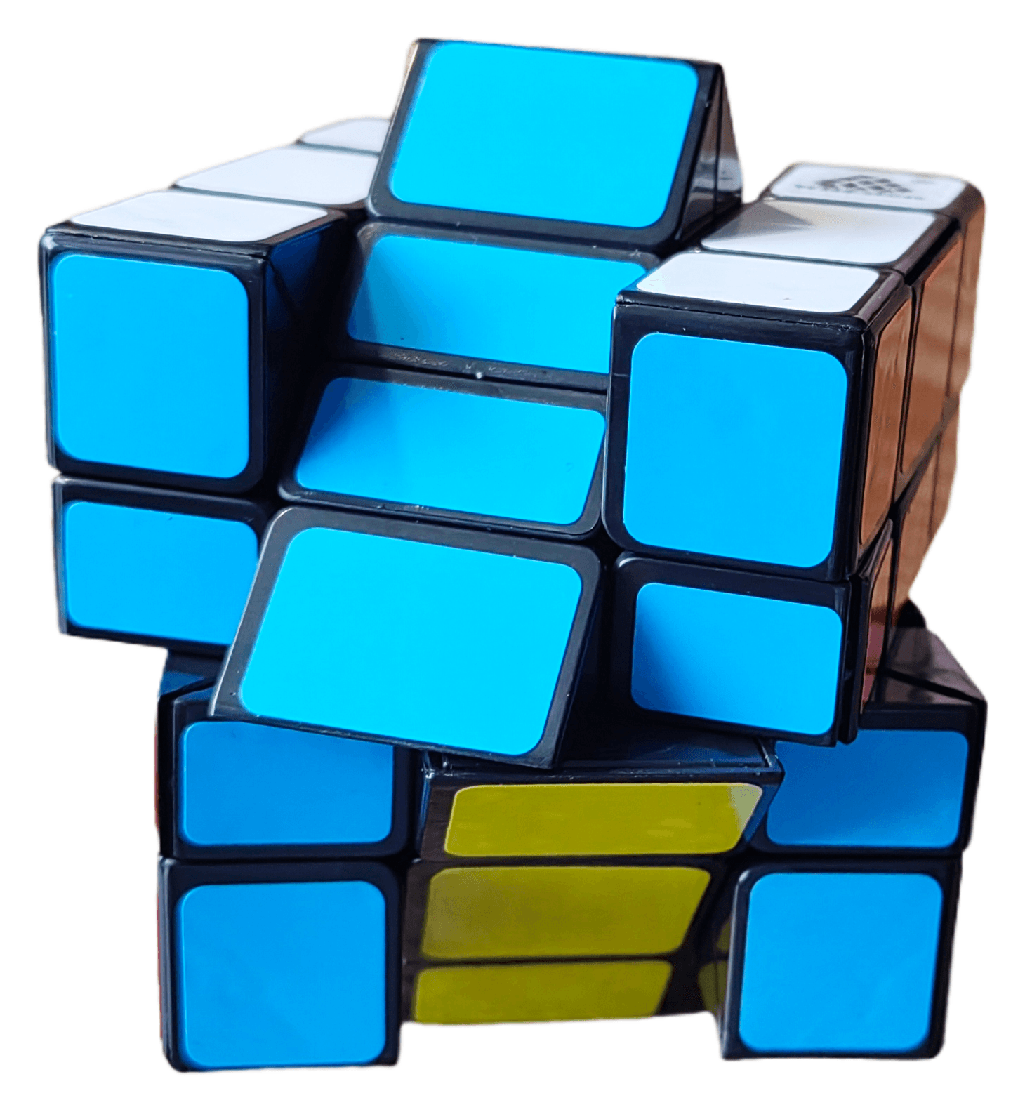 WitEden 3x3x4 Mixup Edge-rebuilt Cube - Black image 9