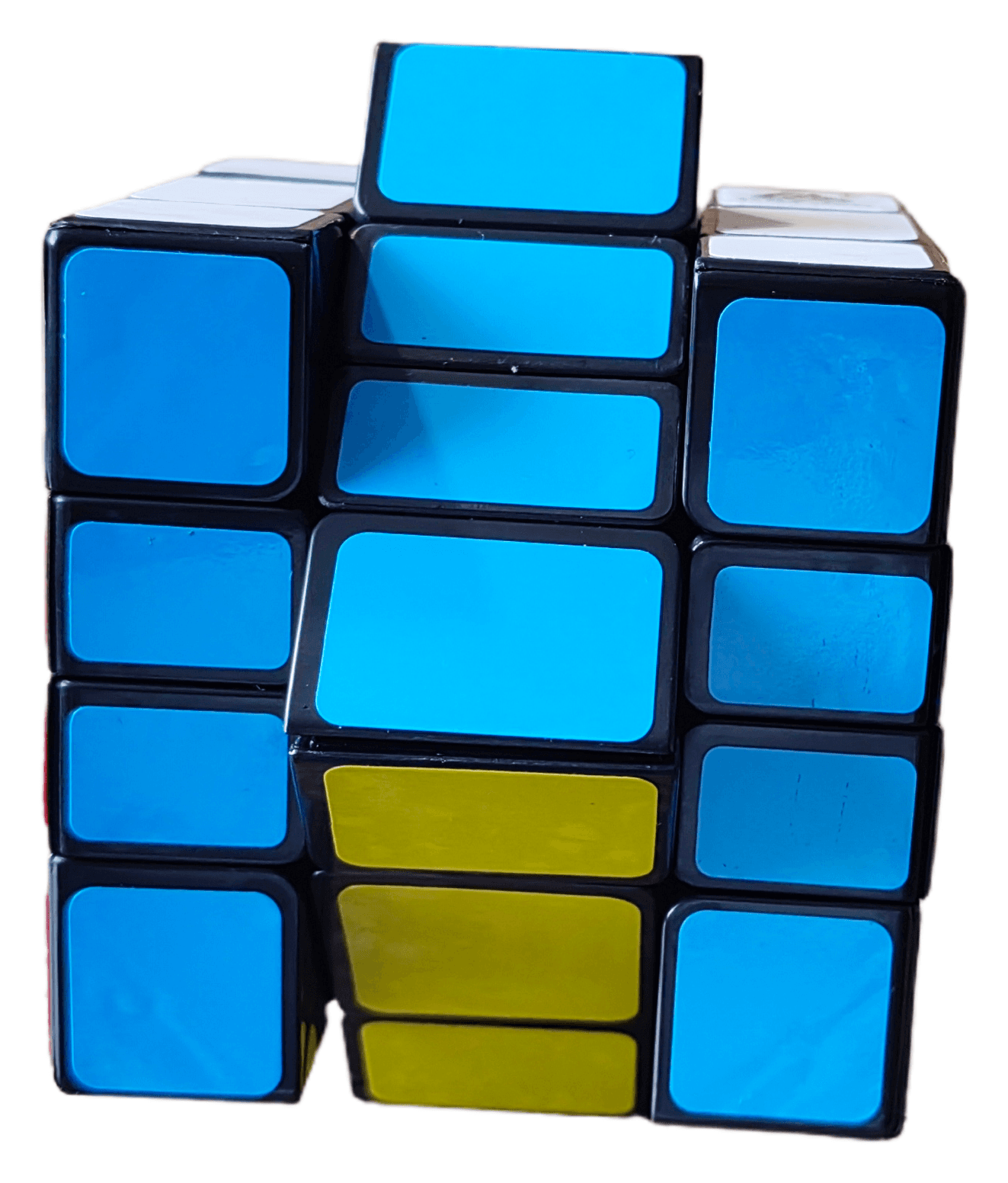 WitEden 3x3x4 Mixup Edge-rebuilt Cube - Black image 10