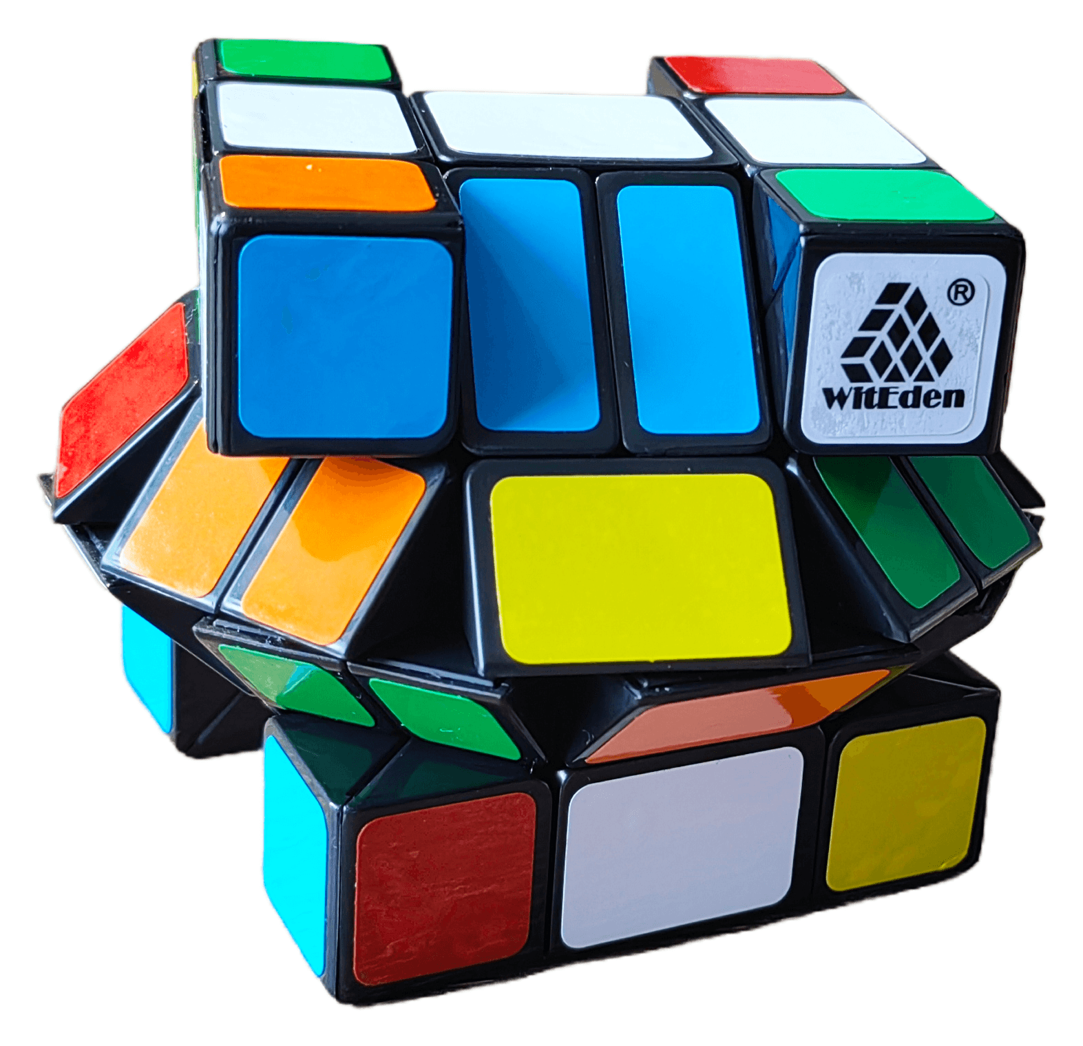 WitEden 3x3x4 Mixup Edge-rebuilt Cube - Black image 7