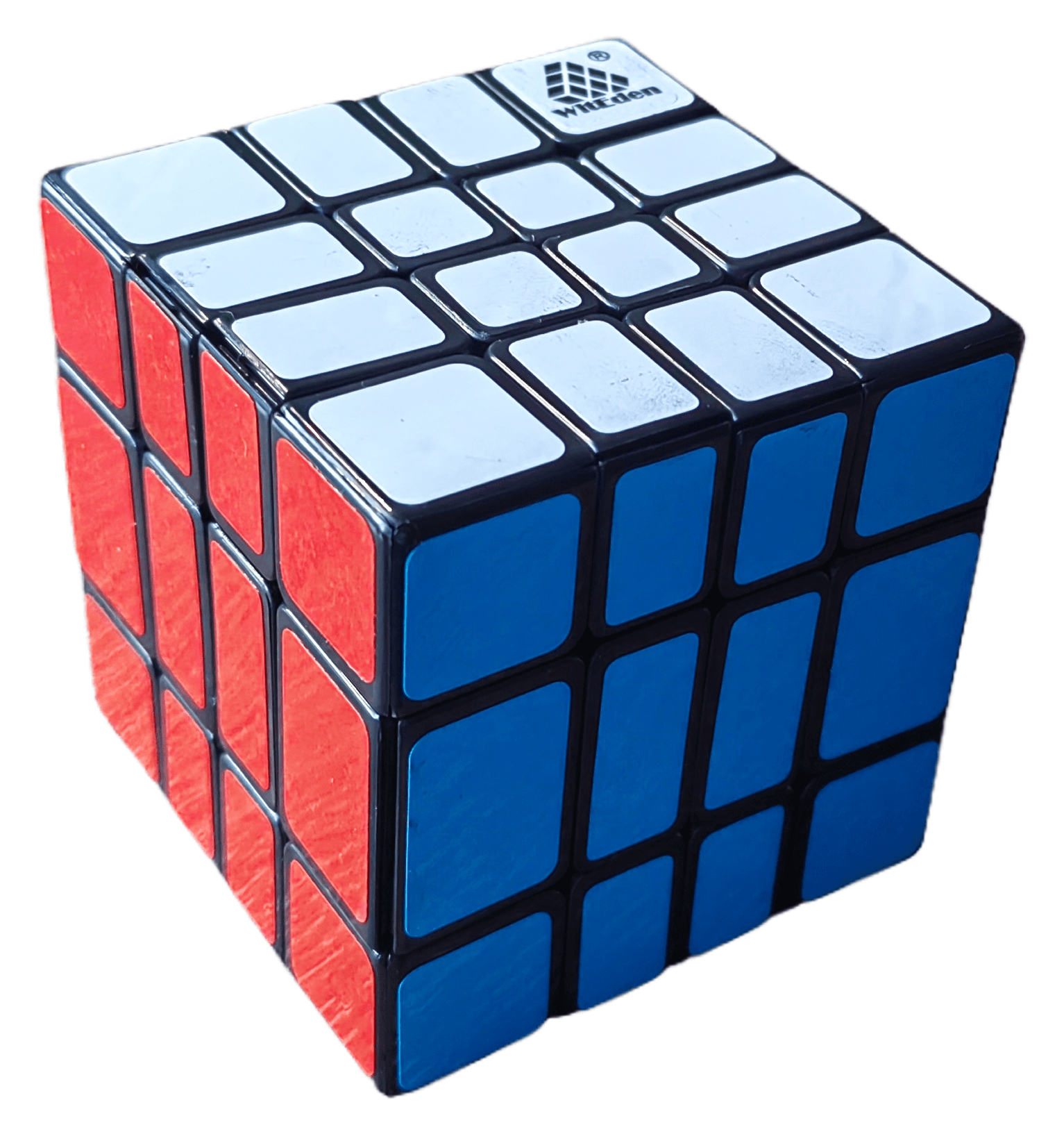 WitEden 4x4x3 Mixup Edge-rebuilt Cube - Black image 8