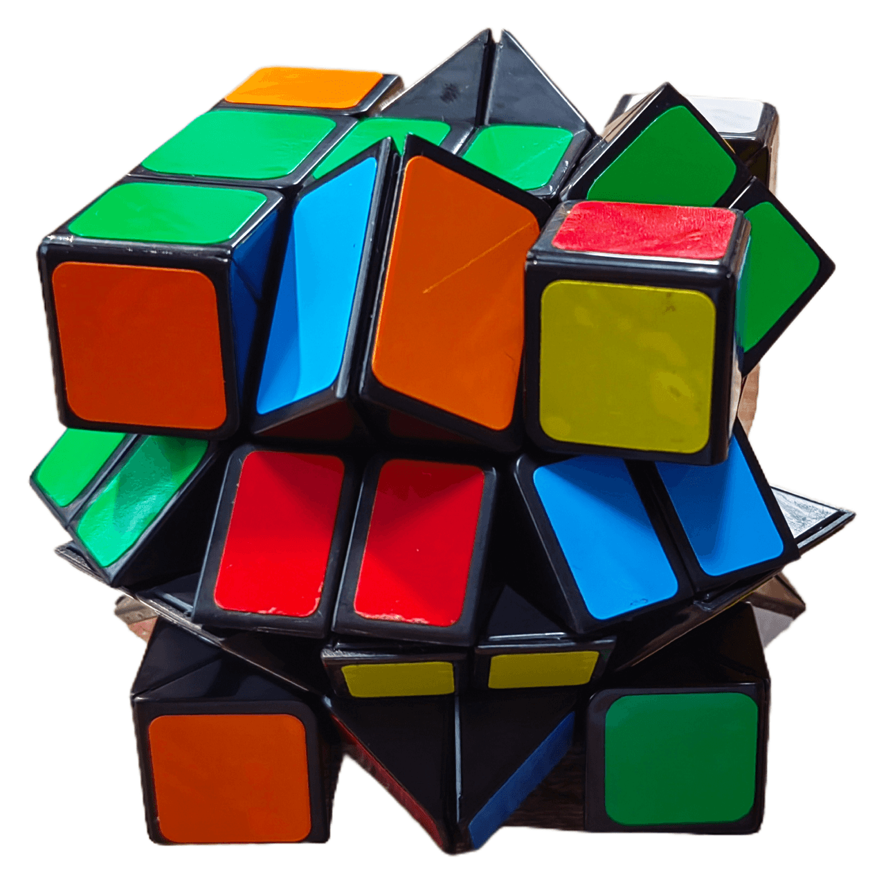 WitEden 4x4x3 Mixup Edge-rebuilt Cube - Black image 12