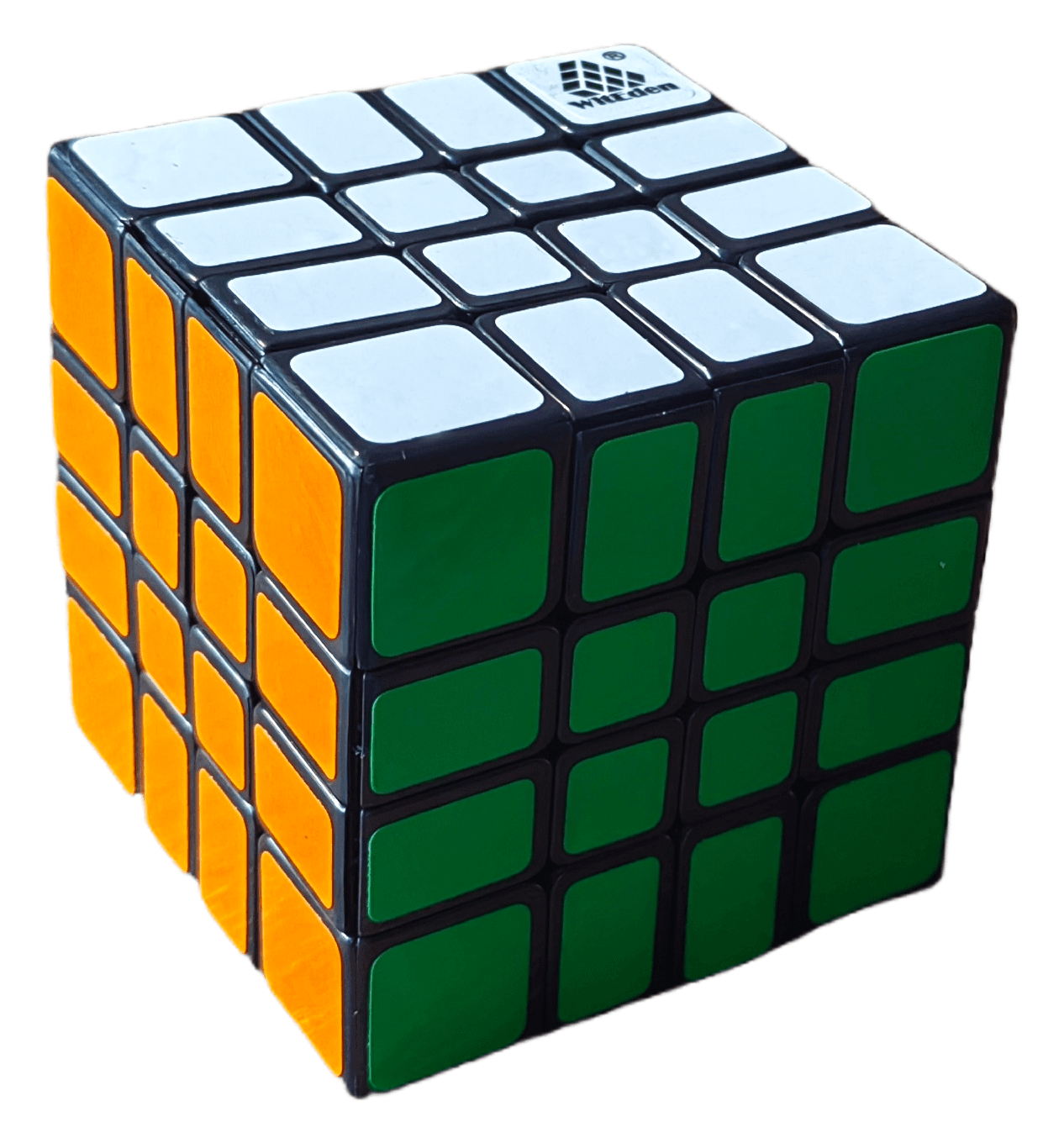 WitEden 4x4x4 Mixup Edge-rebuilt Cube - Black image 8