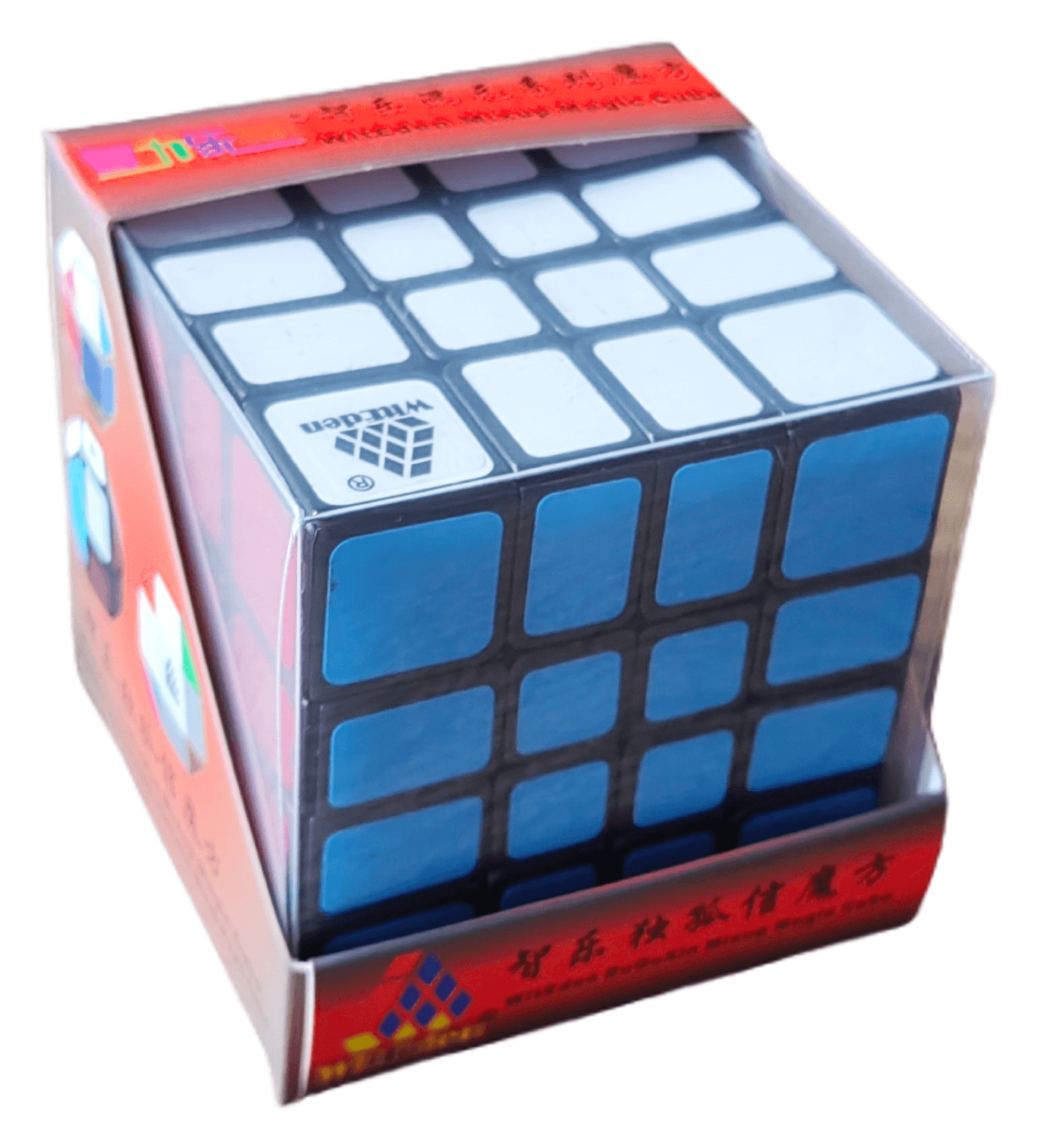 WitEden 4x4x4 Mixup Edge-rebuilt Cube - Black image 2