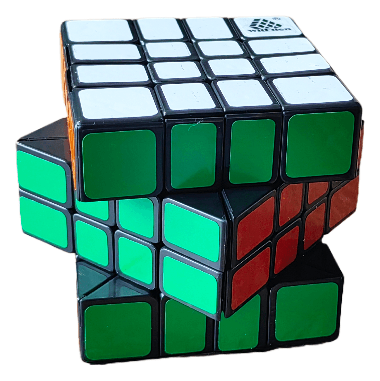 WitEden 4x4x4 Mixup Edge-rebuilt Cube - Black image 9
