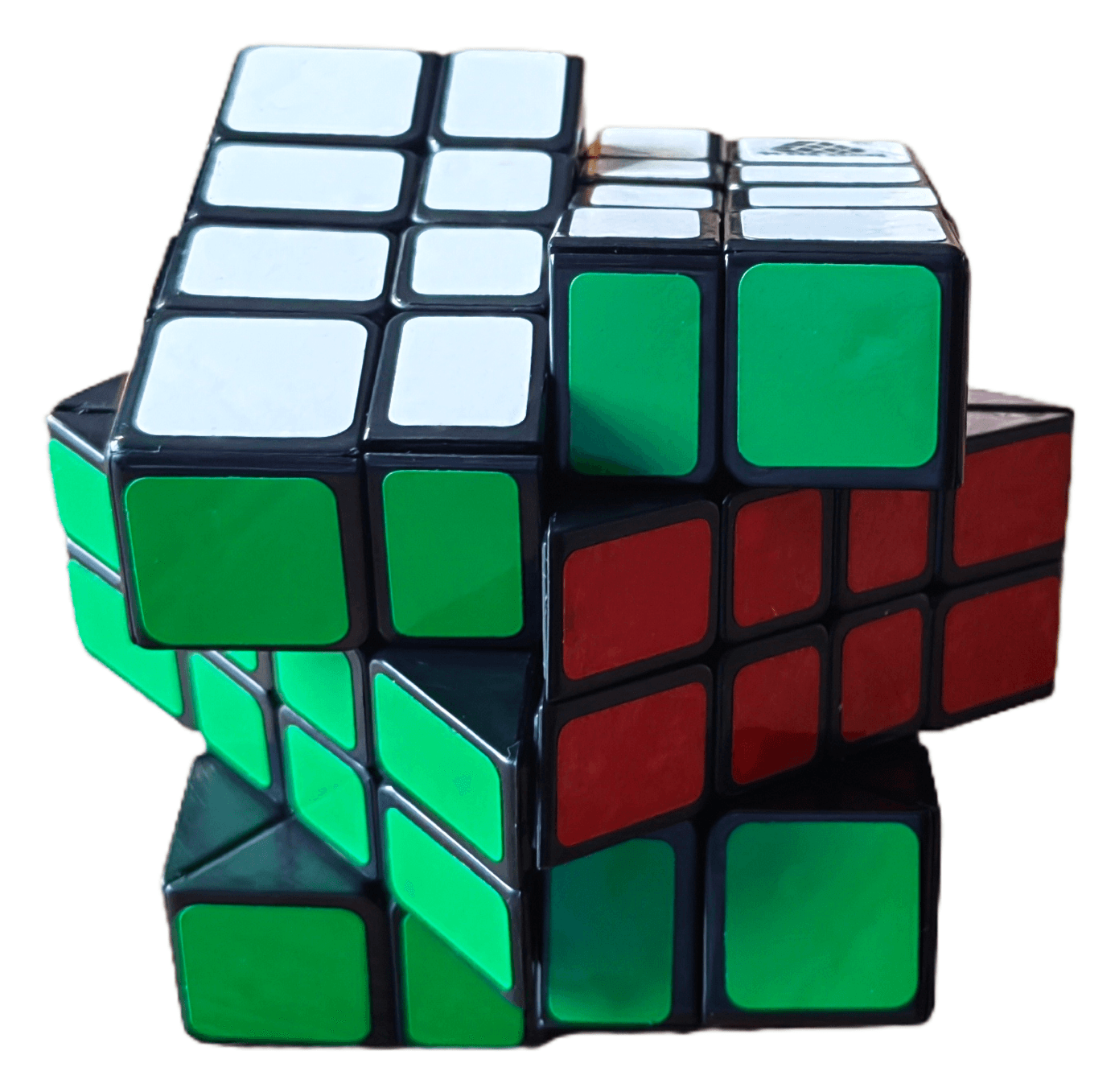 WitEden 4x4x4 Mixup Edge-rebuilt Cube - Black image 10