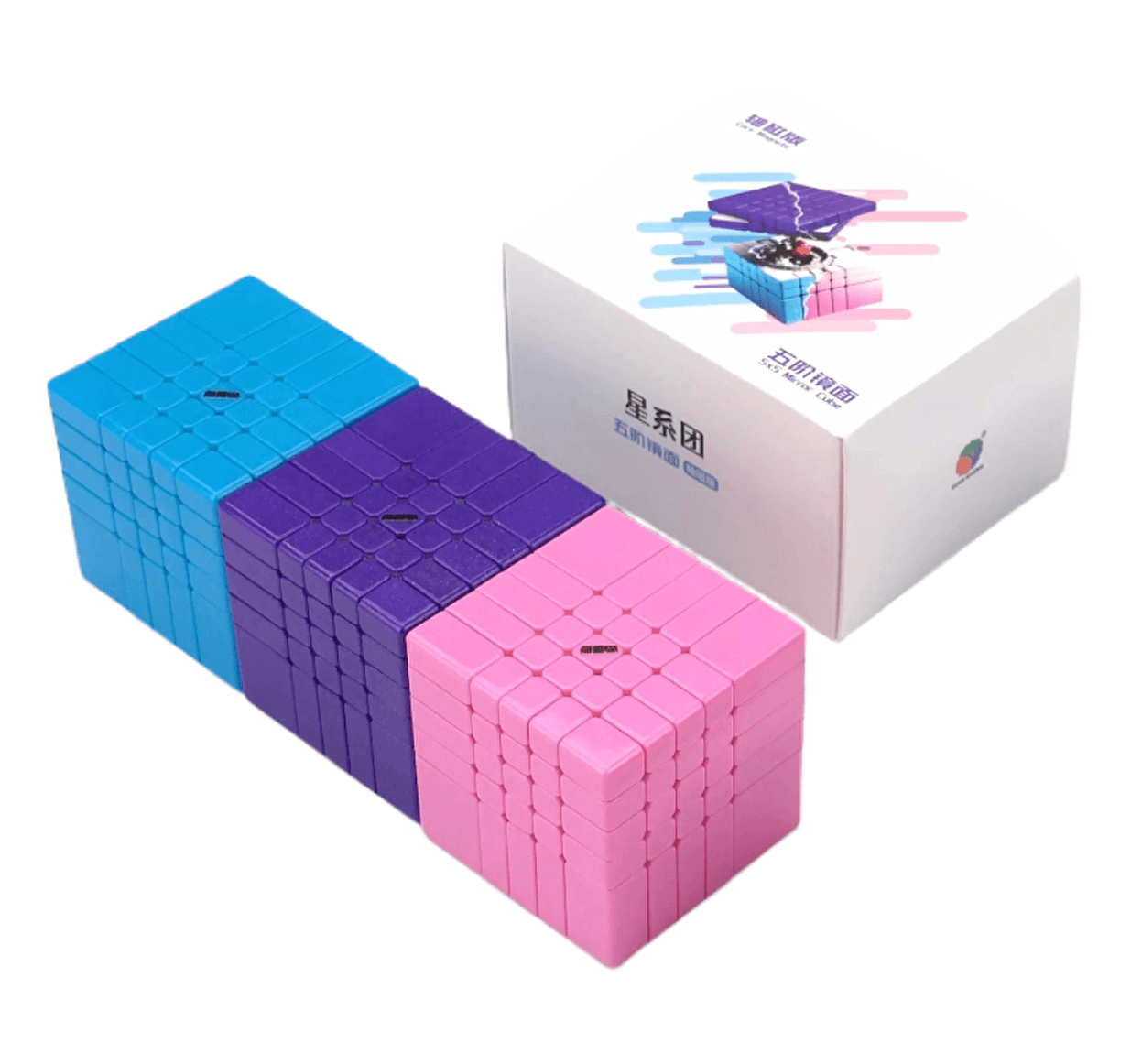 DianSheng Galaxy 5x5 Magnetic Mirror Cube - Pink image 4