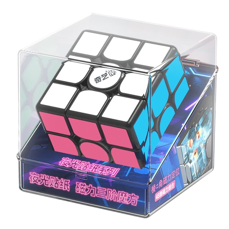 QiYi Magnetic 3x3 - Fluorescent Stickers