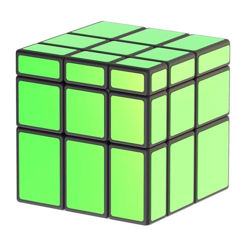 QiYi 3x3 Mirror - Fluorescent Stickers image 1