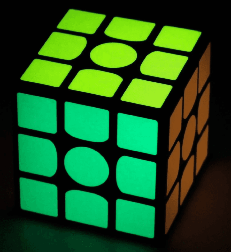 QiYi 3x3 - Fluorescent Stickers image 3
