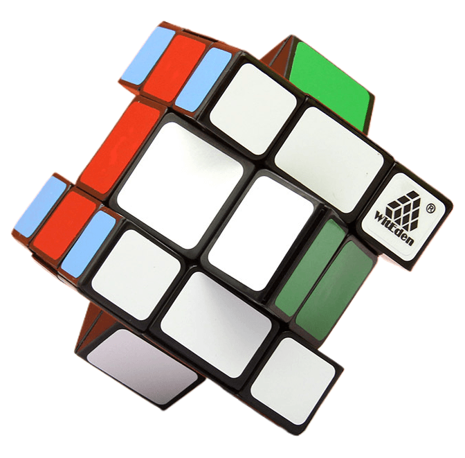 WitEden 3x3x3 Mixup Edge-rebuilt Cube - Black image 6