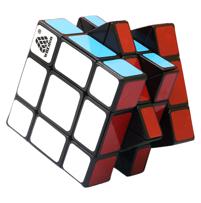 WitEden 3x3x4 Mixup Edge-rebuilt Cube - Black image 5