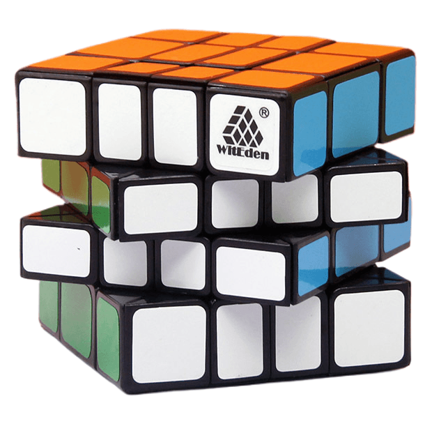 WitEden 4x4x3 Mixup Edge-rebuilt Cube - Black image 5