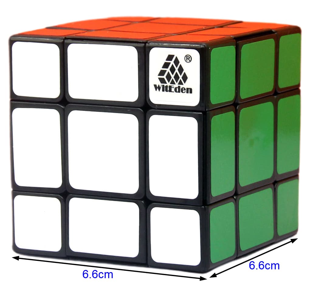 WitEden 3x3x3 Mixup Edge-rebuilt Cube - Black image 4