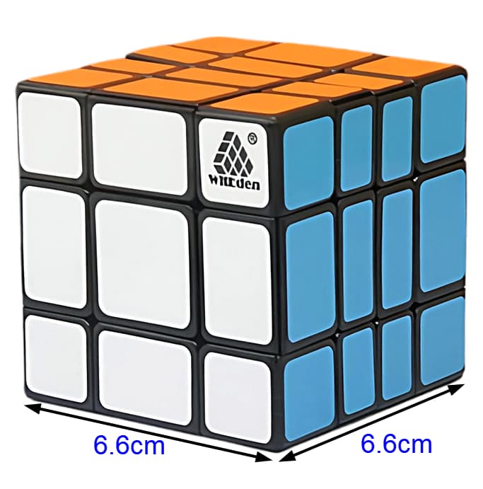 WitEden 3x3x4 Mixup Edge-rebuilt Cube - Black image 4