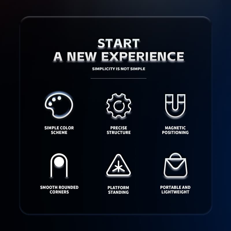 SengSo 4x4 Magnetic Clock - Black+White image 13