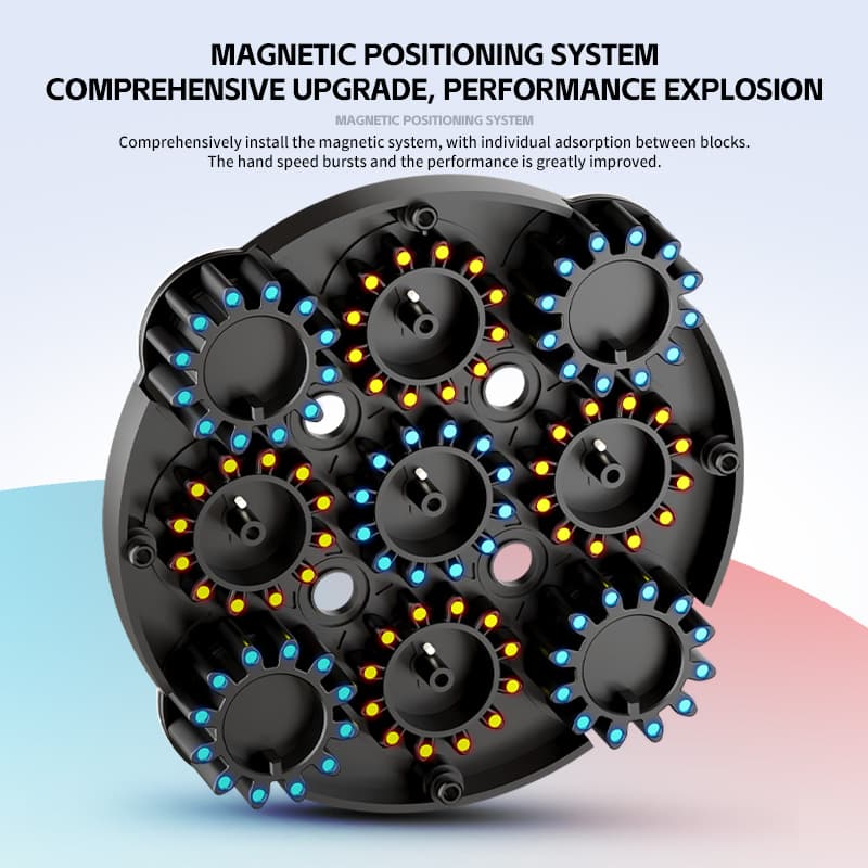 SengSo 4x4 Magnetic Clock - Black+White image 16