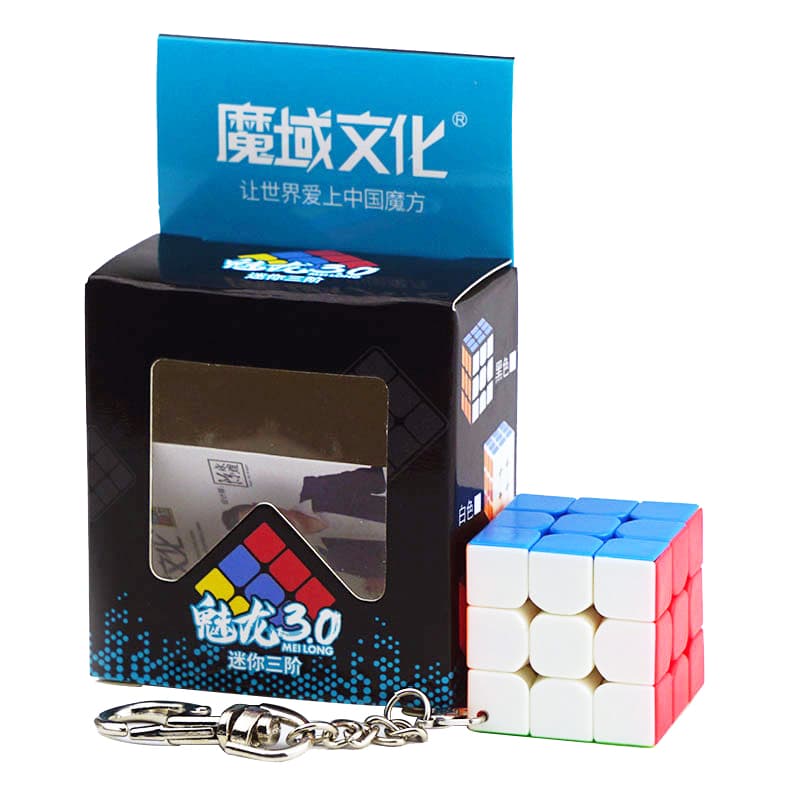 MoFangJiaoShi mini 3x3 Keychain 30mm image 2