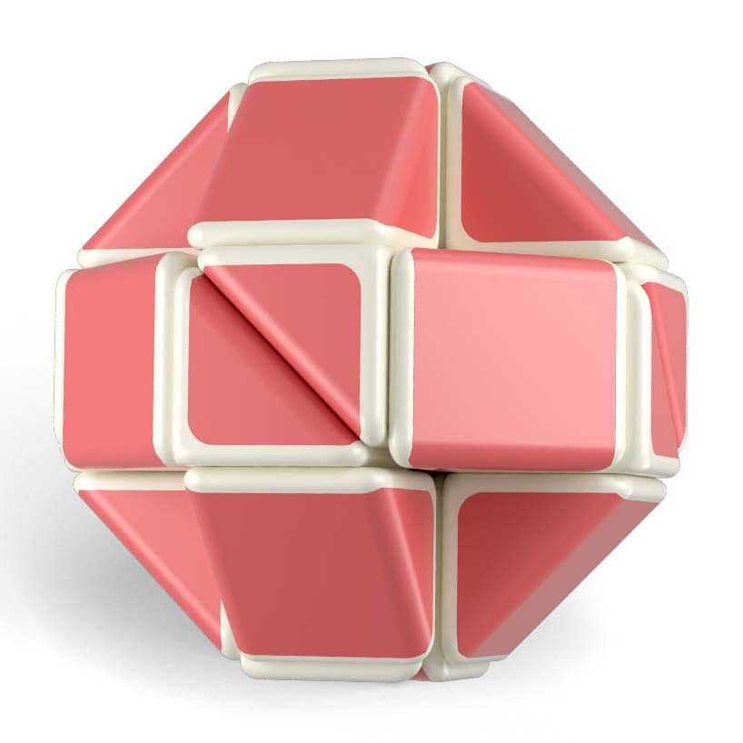 YJ Dopamine-Style 24-Block Magic Snake - Red