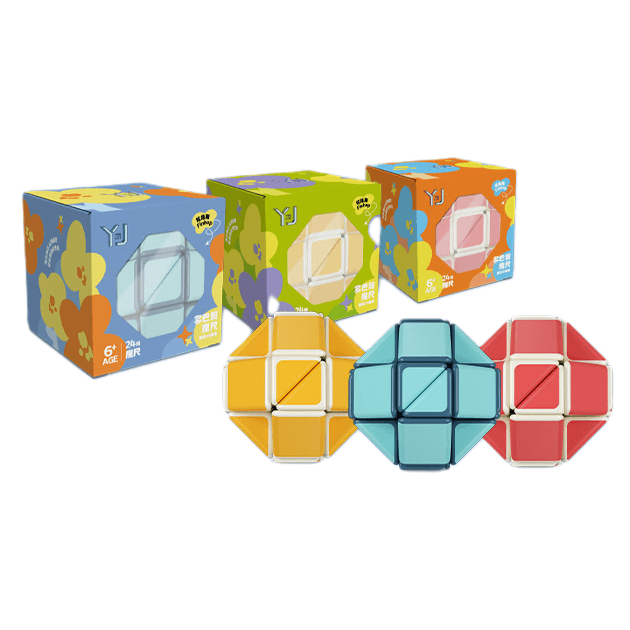 YJ Dopamine-Style 24-Block Magic Snake - Gold image 2