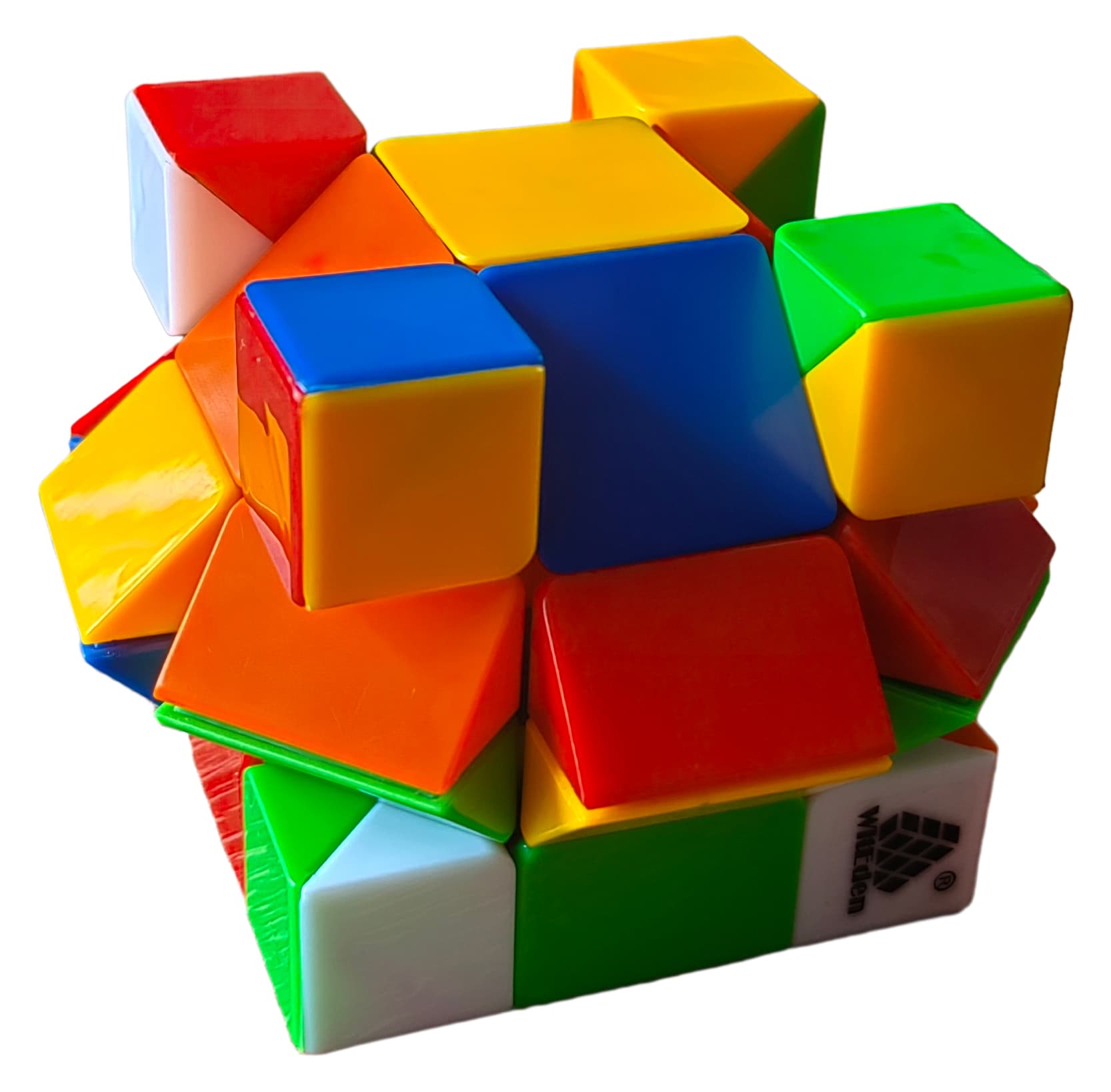 WitEden 3x3x3 Mixup Edge-rebuilt Cube - Stickerless image 2