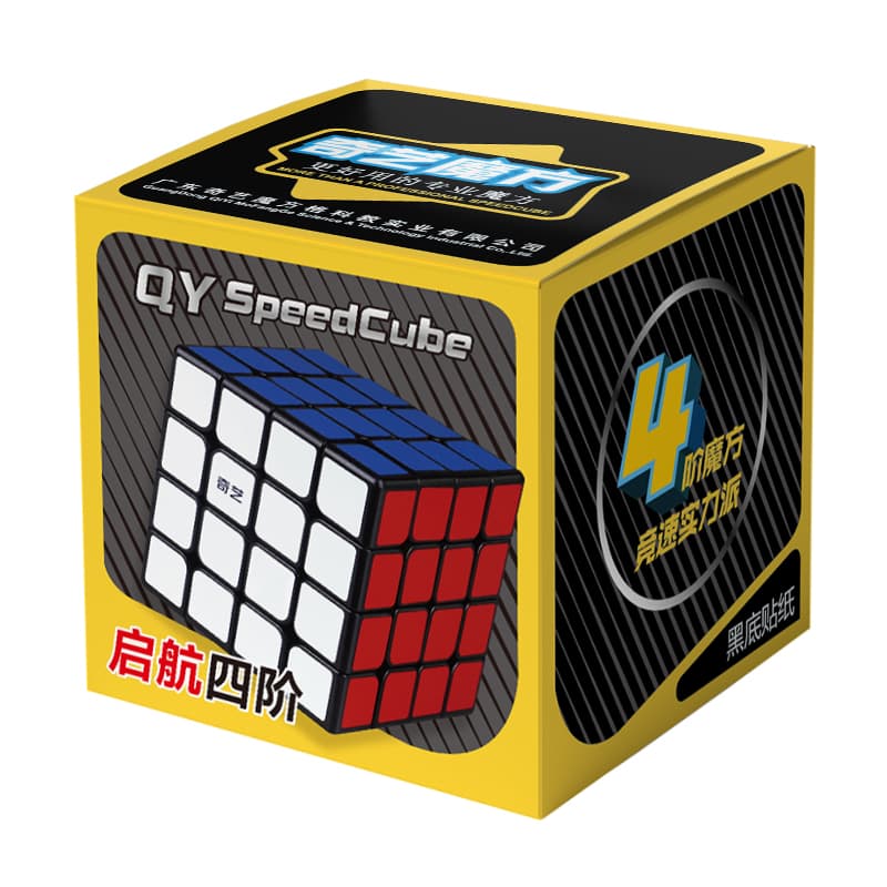 QiYi QiYuan 4x4x4 - Black image 2