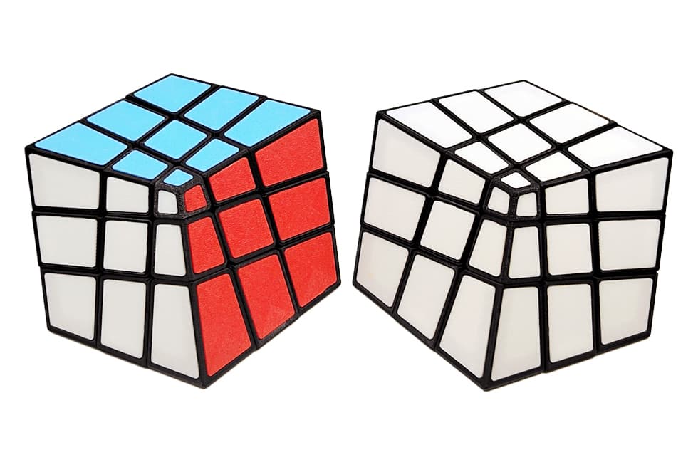 Zee Squished 3x3 Tiled - White image 5