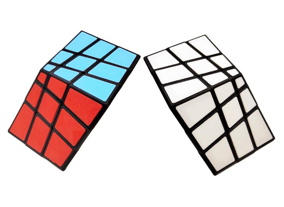 Zee Squished 3x3 Tiled - White image 6