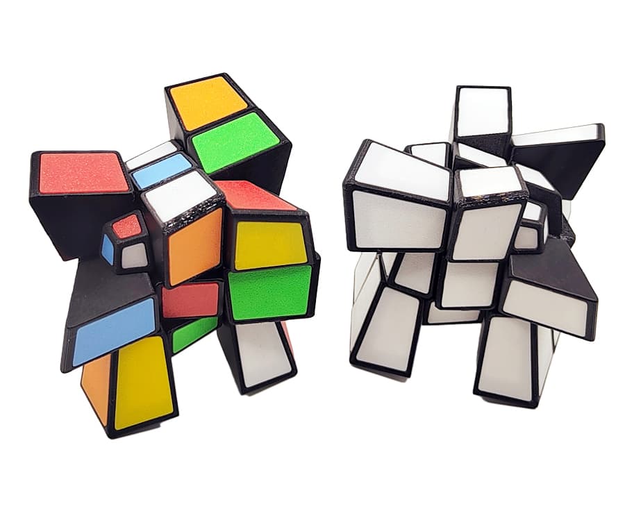 Zee Squished 3x3 Tiled - White image 7