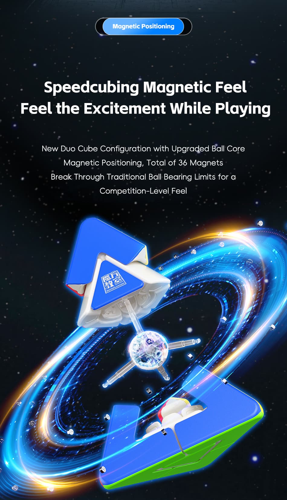 Cubing Classroom Pyraminx Duo M Ball Core - Stickerless image 5