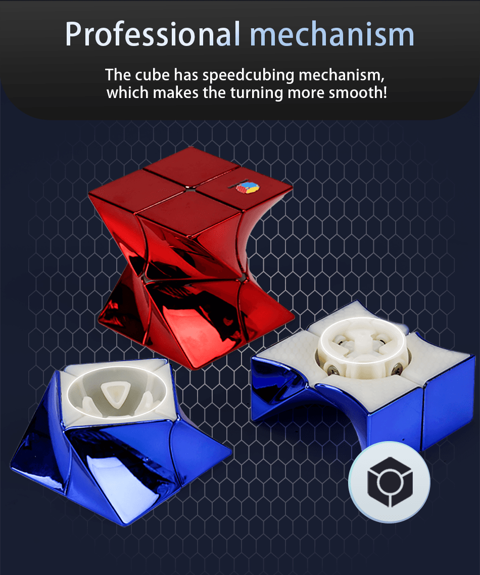 DianSheng Twisted 2x2 - Plating Silver image 4