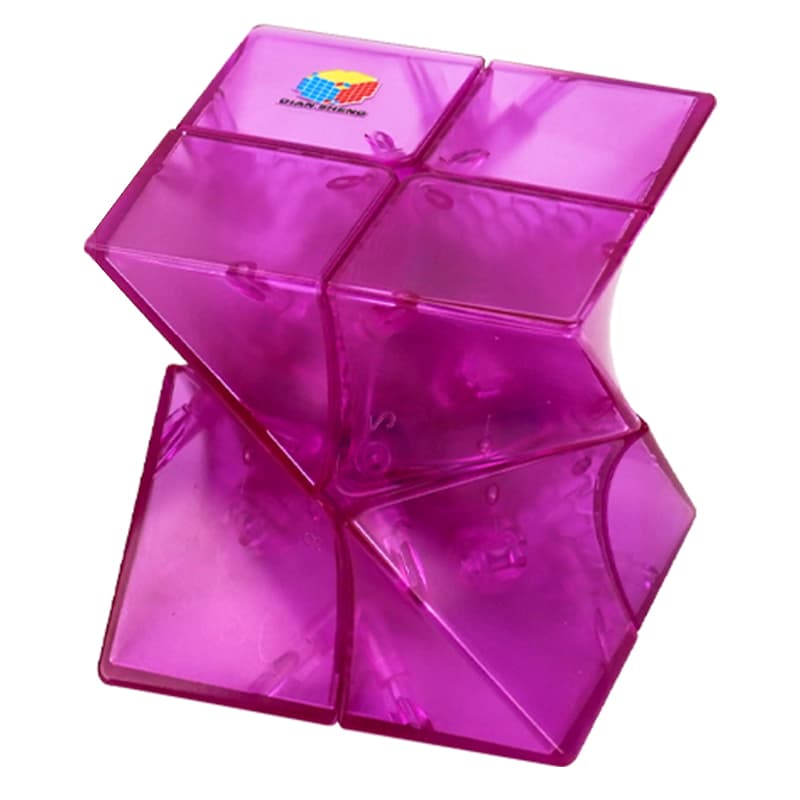 DianSheng Twisted 2x2 - Trans.Pink image 1