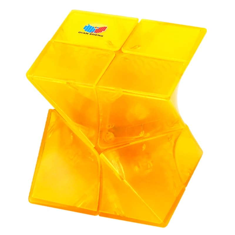 DianSheng Twisted 2x2 - Trans.Yellow image 1