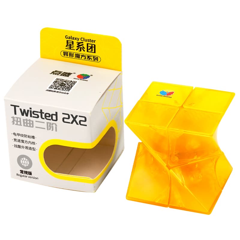 DianSheng Twisted 2x2 - Trans.Yellow image 2