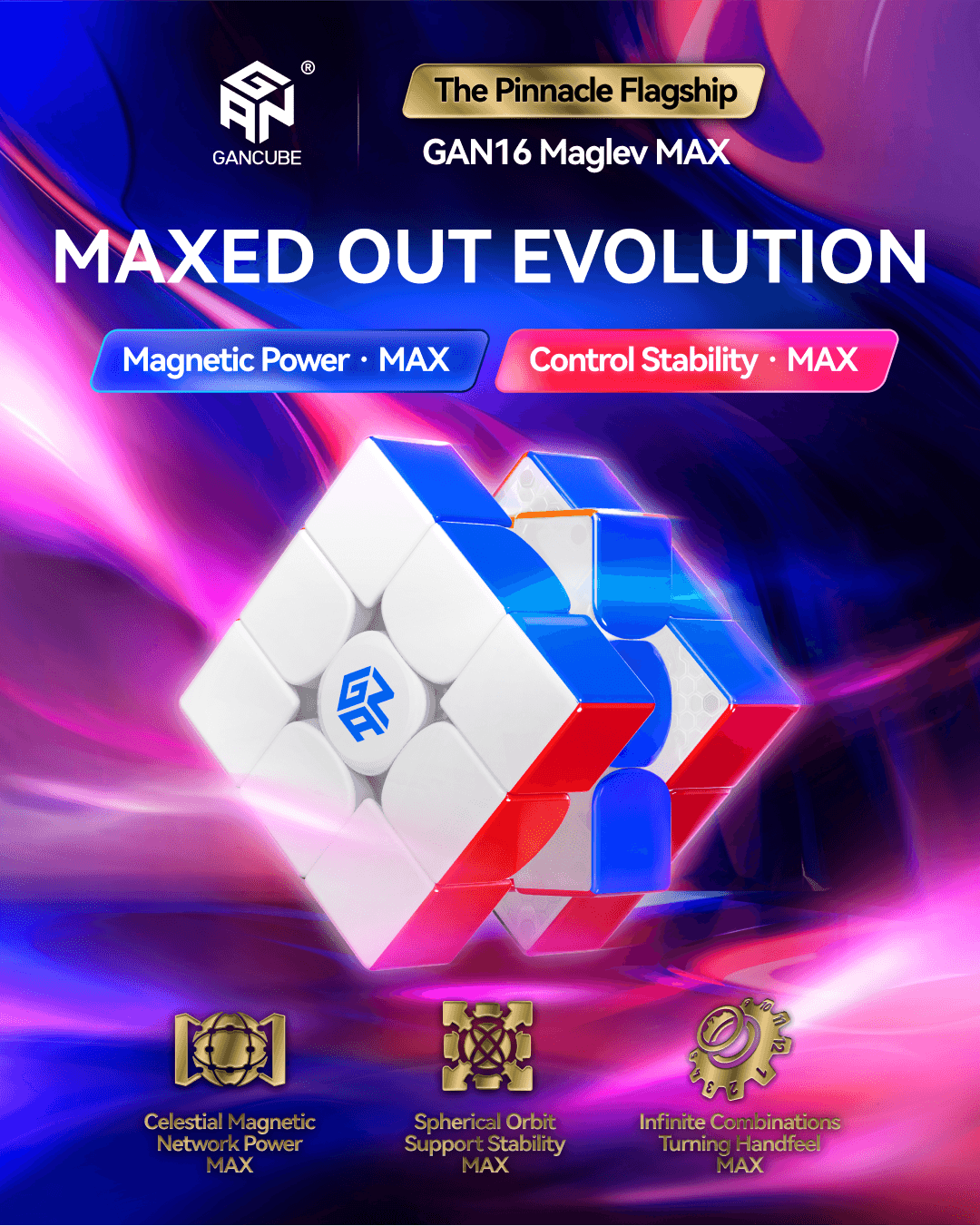 GAN 16 Maglev Max UV image 7