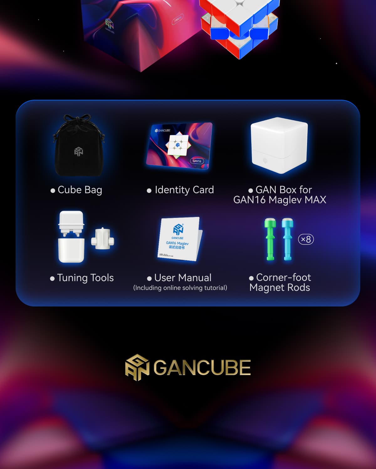 GAN 16 Maglev Max UV image 5
